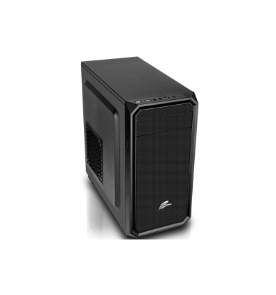 EVOLVEO Shaw 2/Mini ITX/Transpar./Černá