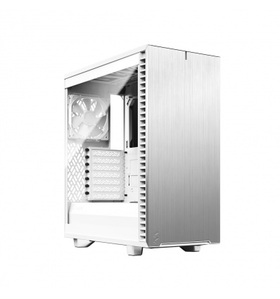 Fractal Design Define 7 Compact White TG Clear/Midi Tower/Transpar./Bílá