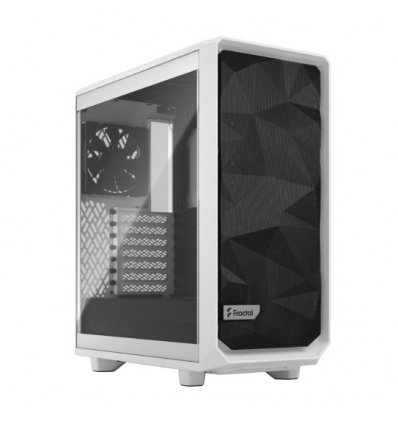 Fractal Design Meshify 2 Compact White TG Clear Tint/Midi Tower/Transpar./Bílá