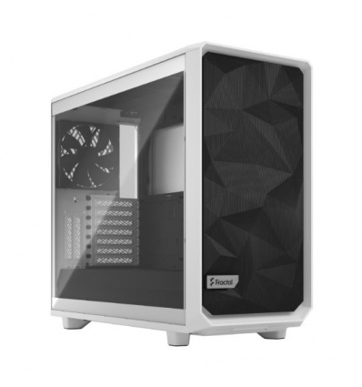 Fractal Design Meshify 2 White TG Clear Tint/Midi Tower/Transpar./Bílá