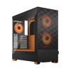 Fractal Design Pop Air RGB Orange Core TG Clear Tint/Midi Tower/Transpar.