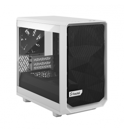 Fractal Design Meshify 2 Nano White TG Clear Tint/Mini ITX/Transpar./Bílá