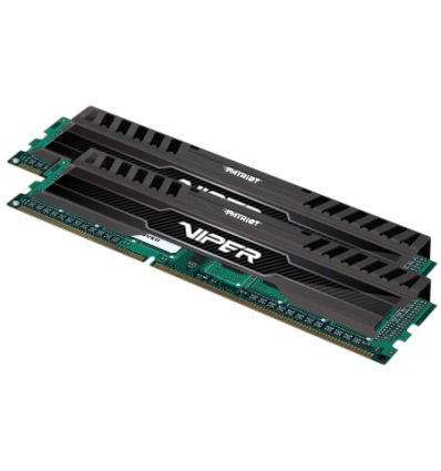 Patriot Viper 3/DDR3/16GB/1600MHz/CL10/2x8GB/Black