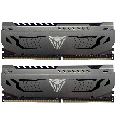 Patriot Viper Steel/DDR4/16GB/3733MHz/CL17/2x8GB/Grey