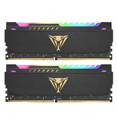 Patriot Viper/DDR4/32GB/3200MHz/CL18/2x16GB/RGB/Black