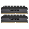 Patriot Viper Blackout/DDR4/64GB/3200MHz/CL16/2x32GB/Black