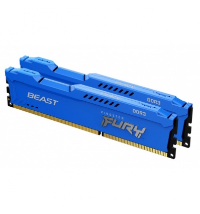 Kingston FURY Beast/DDR3/8GB/1600MHz/CL10/2x4GB/Blue