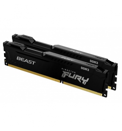 Kingston FURY Beast/DDR3/16GB/1600MHz/CL10/2x8GB/Black