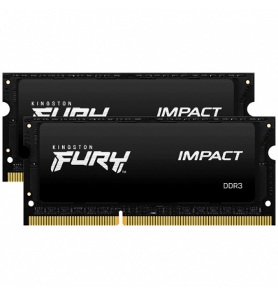 Kingston FURY Impact/SO-DIMM DDR3L/8GB/1866MHz/CL11/2x4GB/Black