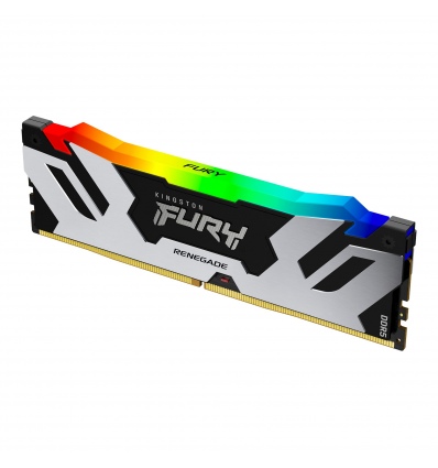 Kingston FURY Renegade/DDR5/16GB/6400MHz/CL32/1x16GB/RGB/Black/Silv