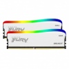 Kingston FURY Beast White/DDR4/16GB/3200MHz/CL16/2x8GB/RGB/White