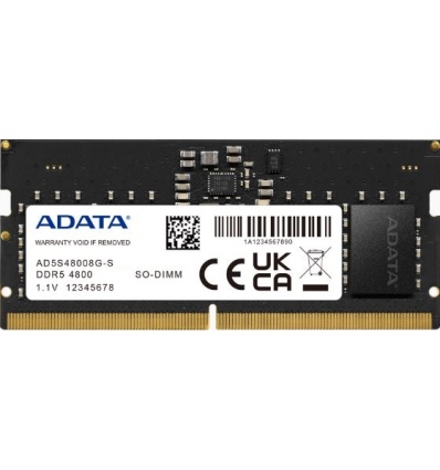 Adata/SO-DIMM DDR5/32GB/4800MHz/CL40/1x32GB