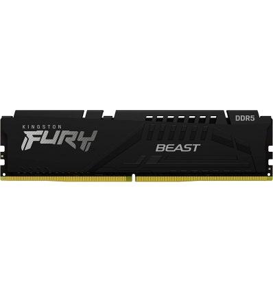 Kingston FURY Beast/DDR5/64GB/5200MHz/CL40/4x16GB/Black