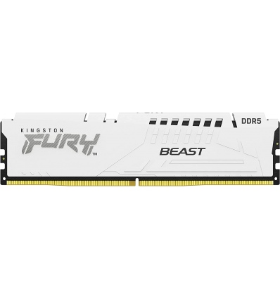 Kingston FURY Beast/DDR5/128GB/5200MHz/CL40/4x32GB/White