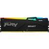 Kingston FURY Beast/DDR5/64GB/6000MHz/CL40/4x16GB/RGB/Black