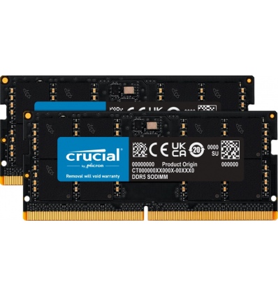 SO-DIMM 64GB DDR5 4800MHz Crucial (2x32GB)