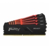 Kingston FURY Beast/DDR4/64GB/3200MHz/CL16/4x16GB/RGB/Black