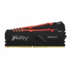 Kingston FURY Beast/DDR4/16GB/3600MHz/CL17/2x8GB/RGB/Black