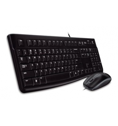 set Logitech MK120, drátový, USB, CZ/SK