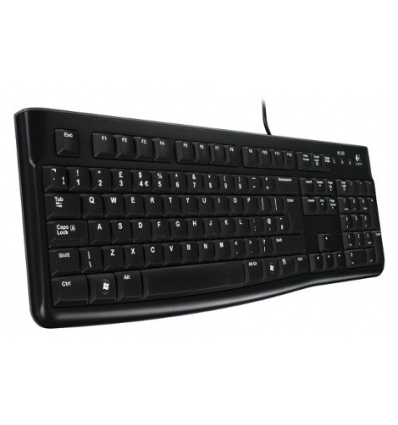 Logitech K120/Drátová USB/CZ-SK layout/Černá