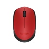 Logitech M171/Kancelářská/Optická/1 000 DPI/Bezdrátová USB/Černá-červená