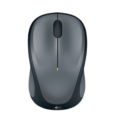 Logitech M235/Cestovní/Optická/1 000 DPI/Bezdrátová USB/Šedá