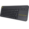 Logitech K400 plus/Bezdrátová USB/CZ-SK layout/Černá