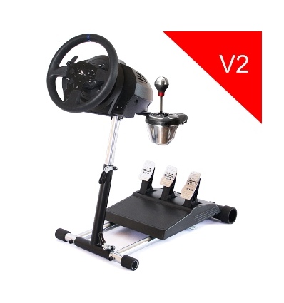 Wheel Stand Pro DELUXE V2, stojan na volant a pedály pro Thrustmaster T300RS,TX,TMX,T150,T500,T-GT