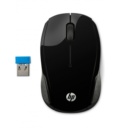 HP 200/Cestovní/Optická/1 000 DPI/Bezdrátová USB/Černá