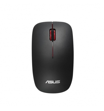 ASUS WT300/Cestovní/Optická/1 600 DPI/Bezdrátová USB/Černá-červená