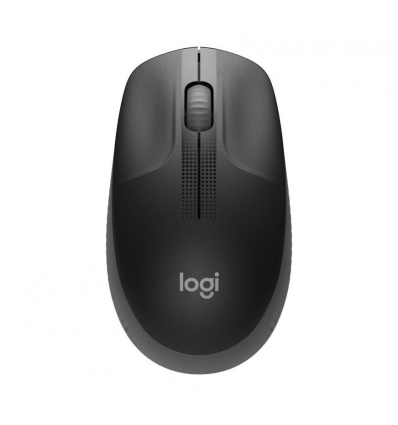 Logitech M190/Kancelářská/Optická/1 000 DPI/Bezdrátová USB/Černá