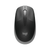 Logitech M190/Kancelářská/Optická/1 000 DPI/Bezdrátová USB/Šedá