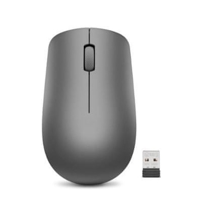 Lenovo 530/Kancelářská/Optická/1 200 DPI/Bezdrátová USB/Černá