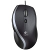 Logitech M500s/Kancelářská/Optická/Pro praváky/4 000 DPI/Drátová USB/Černá-stříbrná