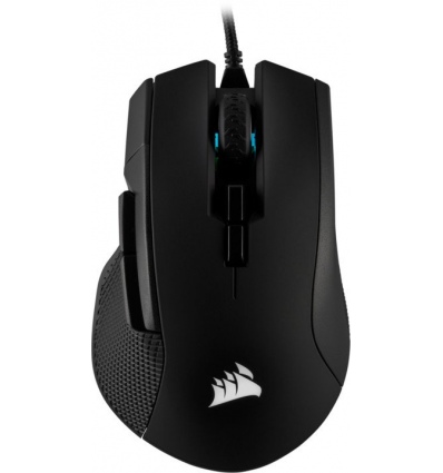 CORSAIR Ironclaw/Herní/Optická/Pro praváky/18 000 DPI/Drátová USB/Černá