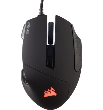 CORSAIR Scimitar Elite/Herní/Optická/Pro praváky/18 000 DPI/Drátová USB/Černá