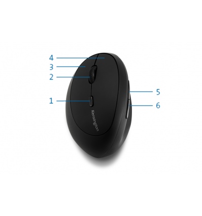 Kensington Pro myš pro leváky Ergo Wireless Mouse