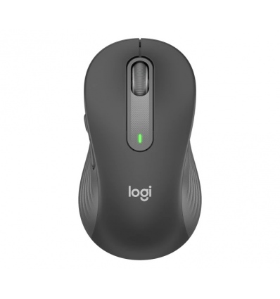 Logitech M650L/Kancelářská/Laserová/Bezdrátová USB + Bluetooth/Šedá