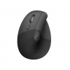 Logitech Lift/Vertikální/Optická/Pro leváky/4 000 DPI/USB+BT/Grafitová