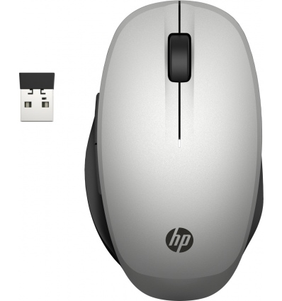 HP wireless mouse/dual-mode/silver