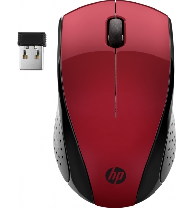 HP 220 Silent wireless mouse/red