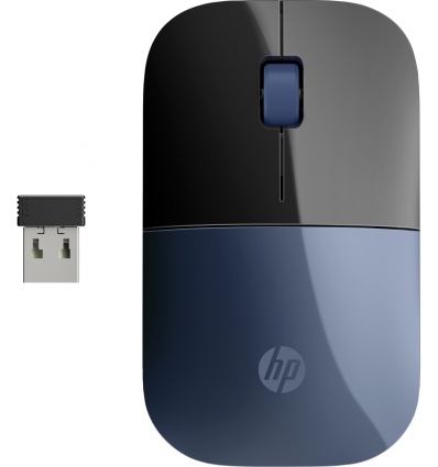 HP Z3700 wireless mouse/lumiere blue