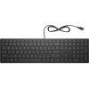 HP Pavilion Keyboard 300/Drátová USB/UK layout/Černá