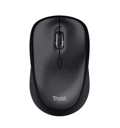 TRUST TM-201/Kancelářská/Optická/1 600 DPI/Bezdrátová USB/Černá