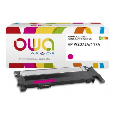 OWA Armor toner kompatibilní s HP W2073A, 117A, 700st, červená/magenta