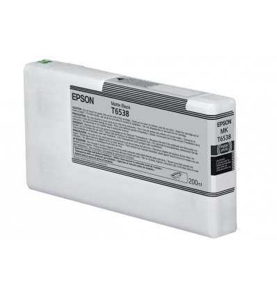 Epson T6538 Matte Black Ink Cartridge (200ml)