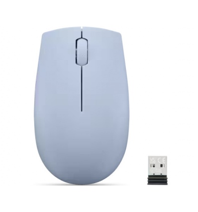 Lenovo 300/Cestovní/Optická/1 000 DPI/Bezdrátová USB/Frost Blue