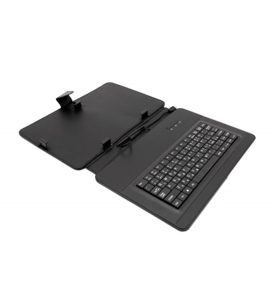 AIREN AiTab Leather Case 4 with USB Keyboard 10" BLACK (CZ/SK/DE/UK/US.. layout)