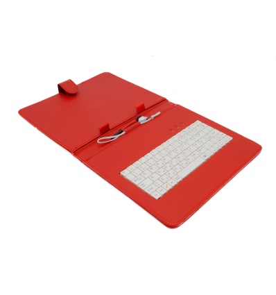 AIREN AiTab Leather Case 3 with USB Keyboard 9,7" RED (CZ/SK/DE/UK/US.. layout)