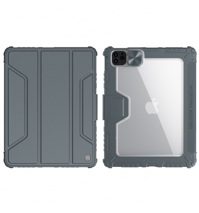 Nillkin Bumper PRO Protective Stand Case iPad Air 4/5/10.9 2020/11 2024/ Pro 11 2020/2021/2022 Grey